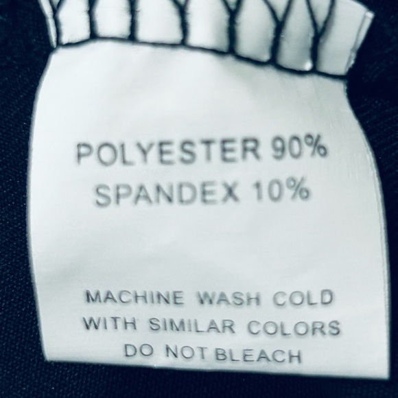 Elegant Black Shirt Dress for Woman's with White Lace Trim - Picture 9 of 9